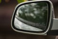 Side car mirror. Royalty Free Stock Photo