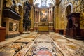 Side chapel dedicated to St. James in Valletta Cathedral, Malta