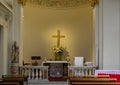 Side Chapel inside the Nice Cathedral, Roman Catholic Church, seat of the Diocese of Nice