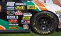 Front of a Racing Ralley car Royalty Free Stock Photo