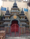 The side door of the Boen Tek Bio temple, Tangerang