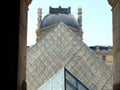 Side entrance into louvre