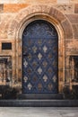 Side Entrance to Prague Saint Vitus Cathedral Royalty Free Stock Photo