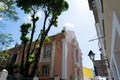 Side facade of the building of the Faculty of Medicine of Bahia in Pelourinho, Historic Center of the city of Salvador