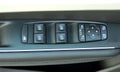 Side mirror switch control and window button Royalty Free Stock Photo