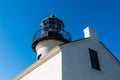 Side of Old Point Loma Lighthouse and Lantern Room Royalty Free Stock Photo