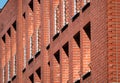 Side or red brick building