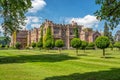 Hampton Court Castle in Herefordshire, England. Royalty Free Stock Photo