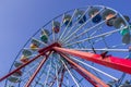 Side show of giant ferris wheel, Chennai, India. Jan 29 2017