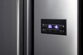 Side-by-side refrigerator. Royalty Free Stock Photo