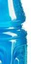 Side of Sports Drink Bottle - Blue Royalty Free Stock Photo