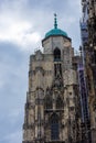 Side of the Stephansdom,  Cathedral of Vienna, Austria Royalty Free Stock Photo