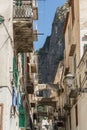 A side street in Positano on the Amalfi Coast Royalty Free Stock Photo