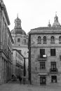 Side Street in Salamanca leading to La Clerecia