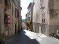 Side streets in Nice, France smell of history