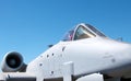 Side view of an A10 Warthog Thunderbolt Royalty Free Stock Photo