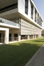 Side view Acropolis Museum in Athens