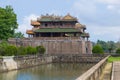 Imperial Midday Gates of the Forbidden City. Hue, Vietnam Royalty Free Stock Photo