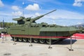 Side view of the `Armata` T-15 infantry fighting vehicle Royalty Free Stock Photo