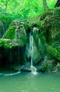 Side view of the Bigar waterfall Royalty Free Stock Photo