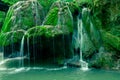 Side view of the Bigar waterfall Royalty Free Stock Photo