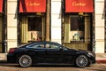 Side view of a black Mercedes-Benz S Class Coupe