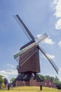 Side view of the Bock windmill in the outskirts of Papenburg