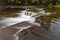 Side View of Bozenkill Preserve Falls II Royalty Free Stock Photo