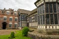 Side view of the British style manor house, UK Royalty Free Stock Photo