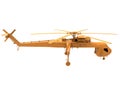 Side view - cargo helicopter