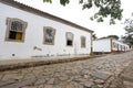 side view of the Casa de Padre Toledo museum in the city historic Tiradentes, interior of Minas Gerais