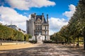 The side view of Champ de Mars