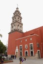 Church El Sagrario in Fundadores Square, Leon, Guanajuato