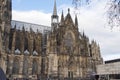 Side view of Cologne Cathedral