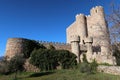 Side view of the Coracera medieval castle built in 1434