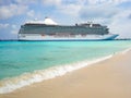 Side view of cruise ship Royalty Free Stock Photo