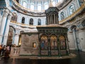 Side view of edicule in The Resurrection Cathedral