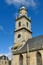 The Saint-Gildas church in Auray