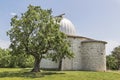 Astronomic observatory in spring