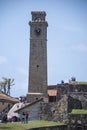 Side view of the Galle clock tower