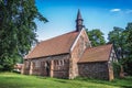 Old church in Chlebowo, Poland Royalty Free Stock Photo