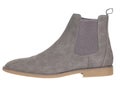 Side View Gray Suede Chelsea Boot Royalty Free Stock Photo