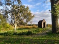 Side view of the heaven / hell chapel in Belgium Royalty Free Stock Photo