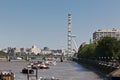 Side View of London Eye Royalty Free Stock Photo