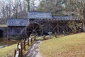 Side View of Mabry Mill Royalty Free Stock Photo