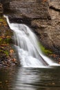 Side View of Mine Kill Falls Royalty Free Stock Photo