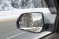 Side view mirror Royalty Free Stock Photo
