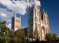 Side view of National Cathedral Royalty Free Stock Photo