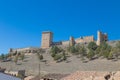 Side view of castle of Penaranda de Duero Royalty Free Stock Photo