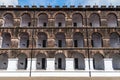 Side view of one of the wings in the Port Blair Cellular Jail Royalty Free Stock Photo